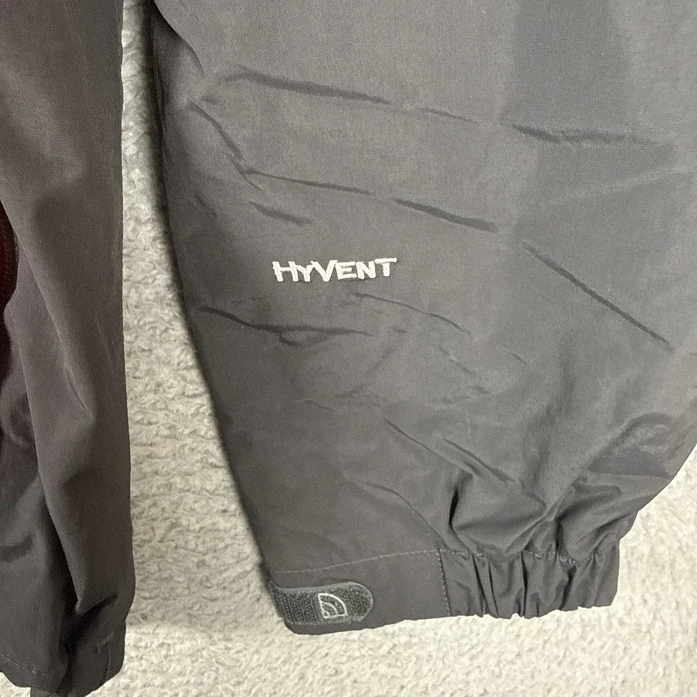 The North Face Jacket Men's Large Red Hyvent Outdoor Hooded Full Zip *No Liner
